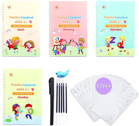 Magic practice book for kids